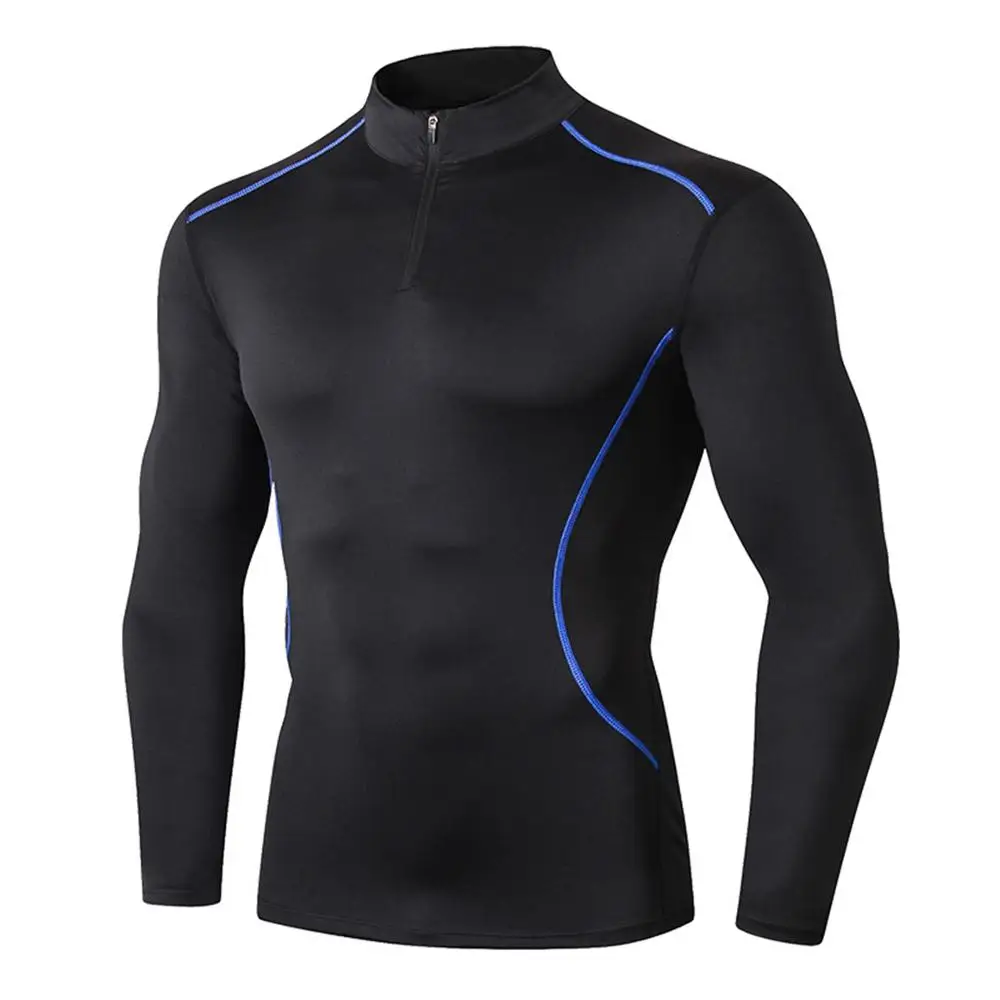 

Men's Cycling Base Layer Sports Underwear Long Sleeve Compression Tight Running T-shirt Gym Fitness Weight Lifting Shirts Men's