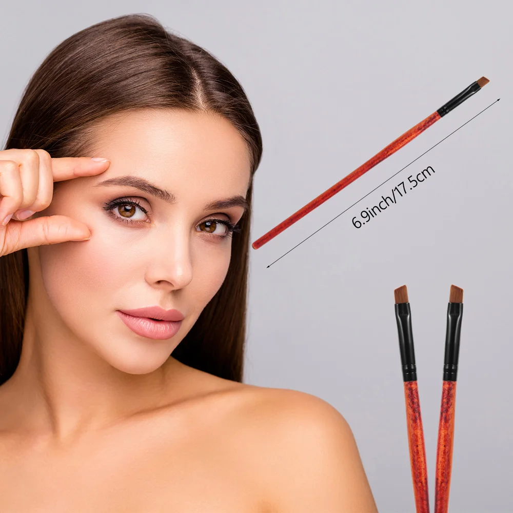 

1pcs Eyebrow Brush High Quality Elite Angled Eye Liner Eyebrow Brush Tool For Women/lady Cosmetic Maquiagem Brushes