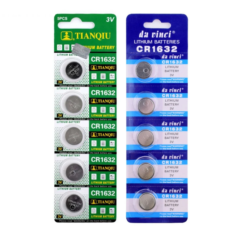 

10Pcs CR1632 Antcdj Lithium 3V Button Battery LM1632 BR1632 ECR1632 Cell Coin Batteries 120mAh For Watch Electronic Toy Remote