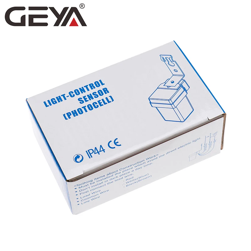 GEYA автоматическое Вкл/Выкл фотоэлемент переключатель уличного света AC220V В