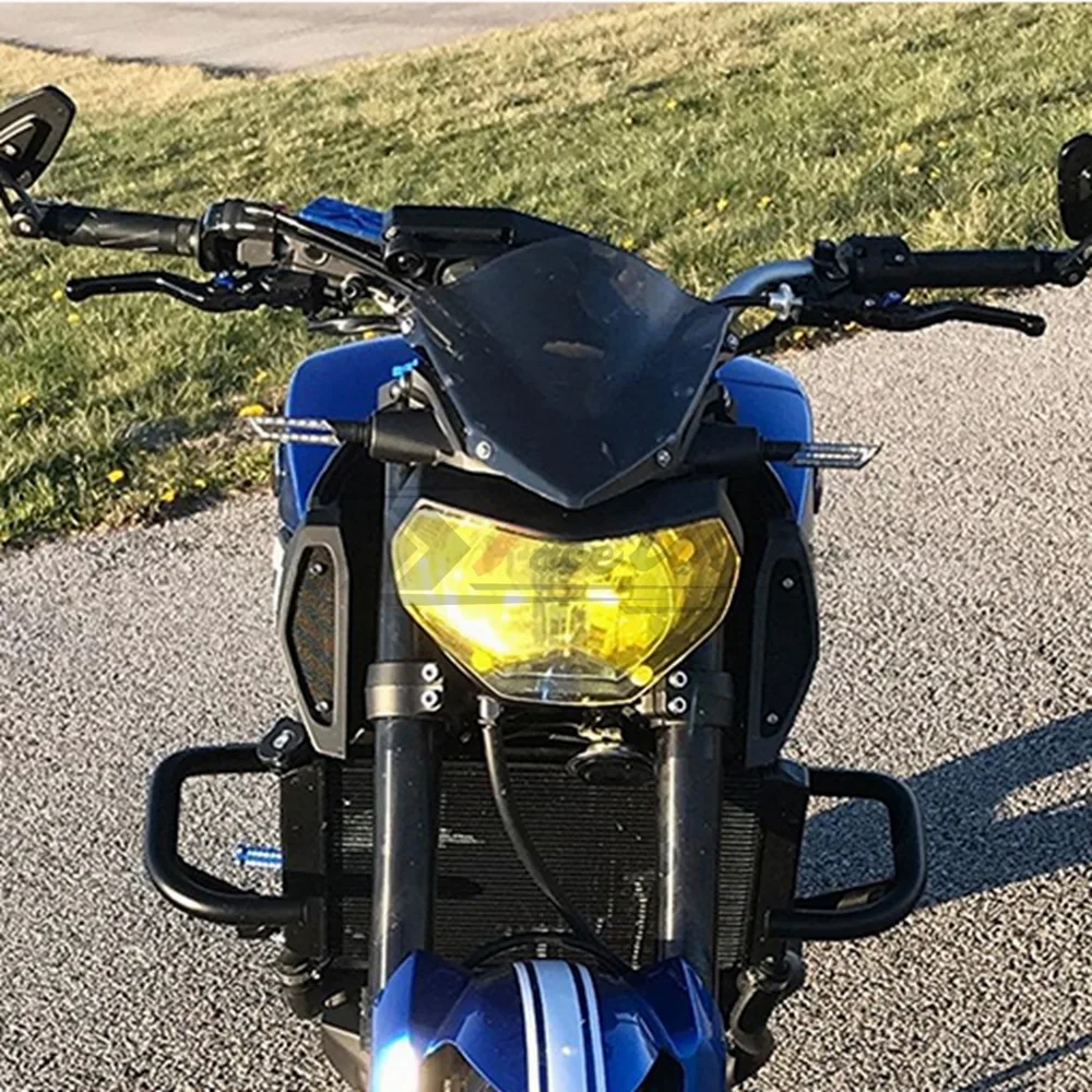 

MT09 Windshield Windscreen For YAMAHA MT 09 MT-09 2014 2015 2016 Motorcycle Accessories Wind Deflectors Double Bubble 14 15 16