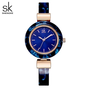 Shengke женские часы, браслеты, модные наручные часы, очаровательные часы с цепочкой, женские креативные уникальные часы для женщин 2020