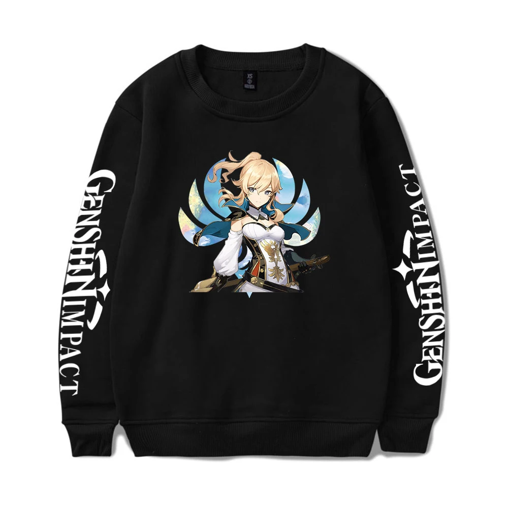 

Толстовка с мультяшным принтом Genshin, Модные свитшоты для мужчин и женщин, пуловер в стиле хип-хоп 2021, модная уличная одежда в стиле Харадзюку,...
