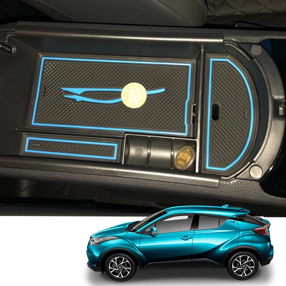 DaeFar 1 PC/set pp Car Central Armrest Storage Box Container Holder Tray For Toyota C-HR CHR 2016 2017 2018 Auto Accessories | Автомобили