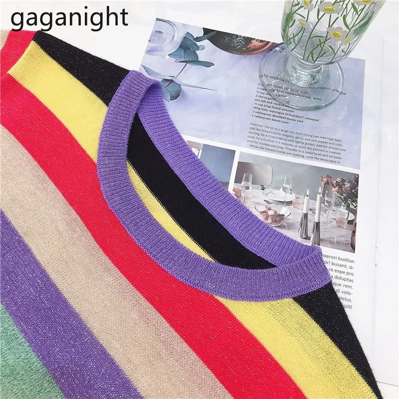 Женский свитер с длинным рукавом круглым вырезом Осень-зима 2021 | Женская одежда