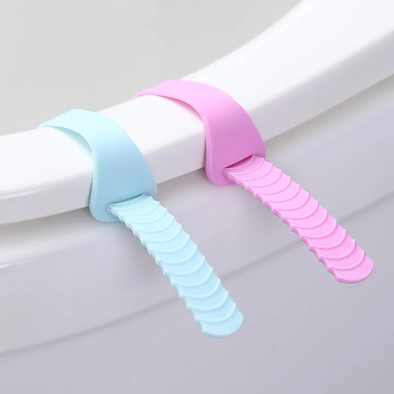 

Silicone Lift Toilet Lid, Toilet Lid Uncover Handle, Open Toilet Lid Toilet Handle Single