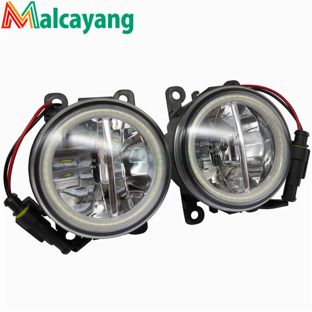 Дневные ходовые огни дневного светильник 90 мм круглые противотуманные фары s для
