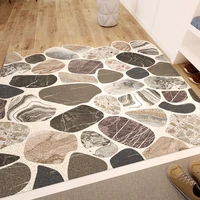 diy marble shape dust doormat carpet anti slip pvc silk loop door mat nordic minimalist kitchen mat bathroom livingroom door mat