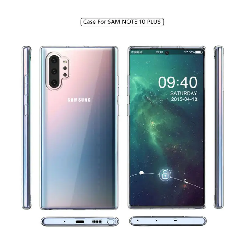 Ультратонкий Мягкий чехол из ТПУ для Samsung S20 FE S21 Note20 Ultra A12 A50 A70 A51 A71 A21S A32 A52 A72 A02S S10 S9