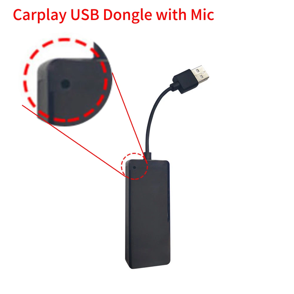 USB умная Автомобильная короткая тяга ключ для навигационная система для Android для Apple Carplay с микрофоном Голосовое управление авто телефон USB автомобильный игровой адаптер