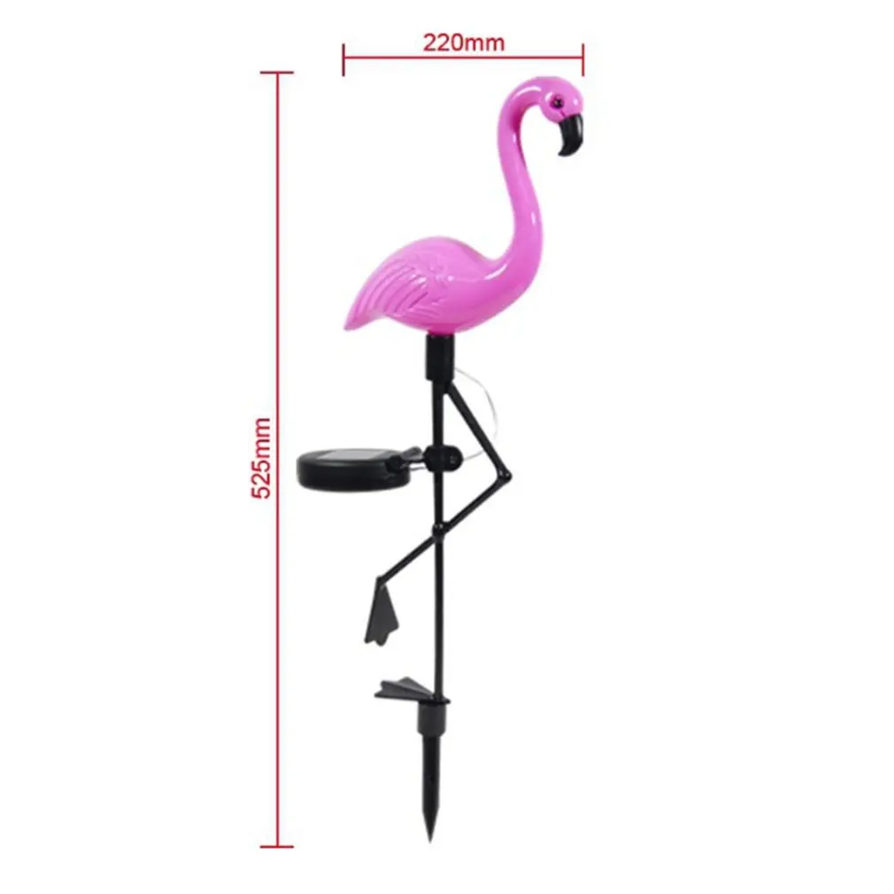 

3pcs LED Solar Garden Light Flamingo Lawn Lamp Waterproof Solar Led Lights Outdoor For Garden Decoration Parties