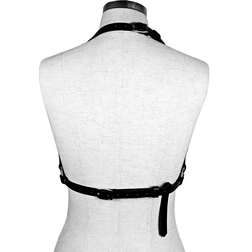 

Fishnet Tights Women Chest Stud Rave Bra Garter Sexy Bondage Belt Deisgner Belts For Women High Quality Erotic Dress Goth Punk