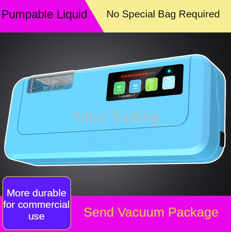 Коммерческая пищевая вакуумная упаковочная машина для упаковки пластиковых