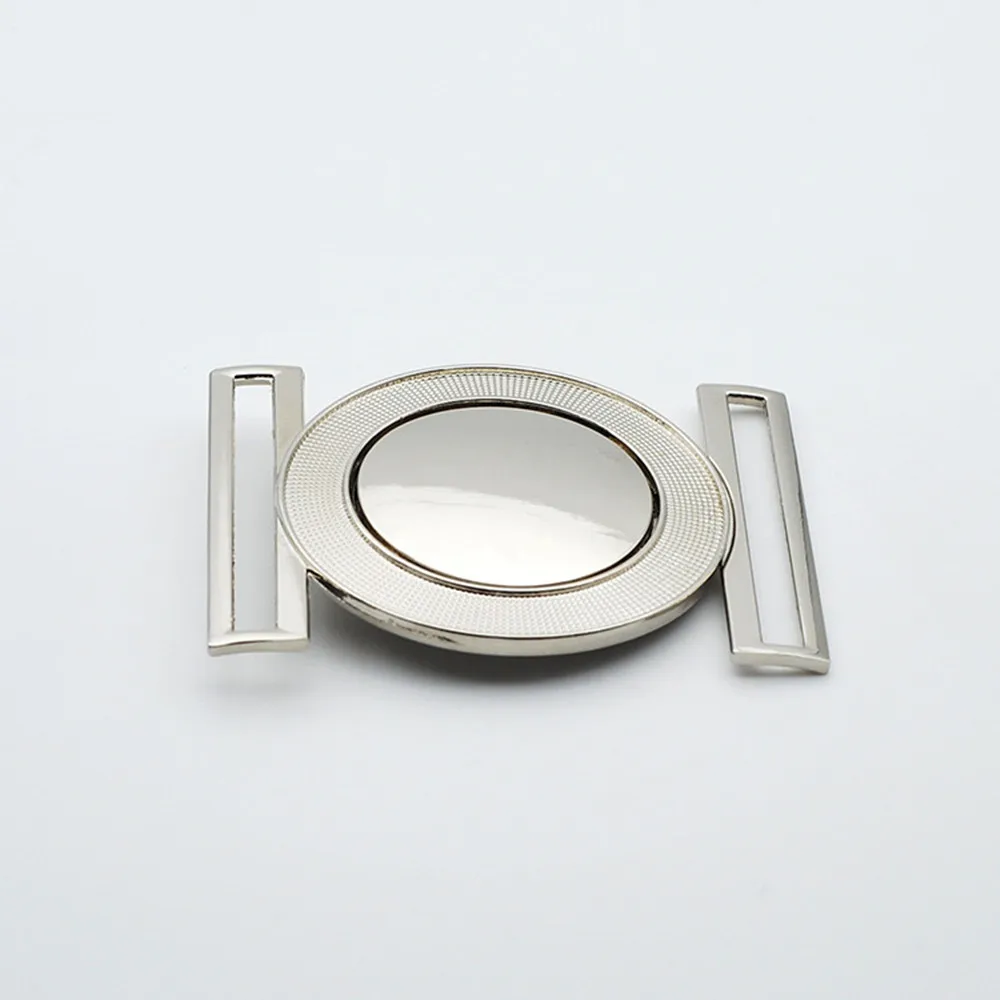 Декоративные пряжки из металлического сплава 2/4 шт. 50 мм для женского пальто, пуховика, одежды DIY, застежки для сумок, кнопки аксессуары.