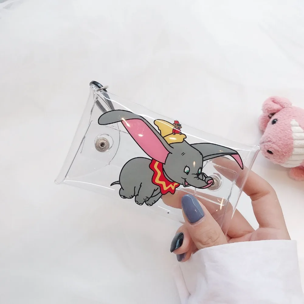 Мультяшный мини Прозрачный чехол для хранения наушников airpods Pro для iPhone, usb-кабель, органайзер, аксессуары для наушников, сумка для хранения