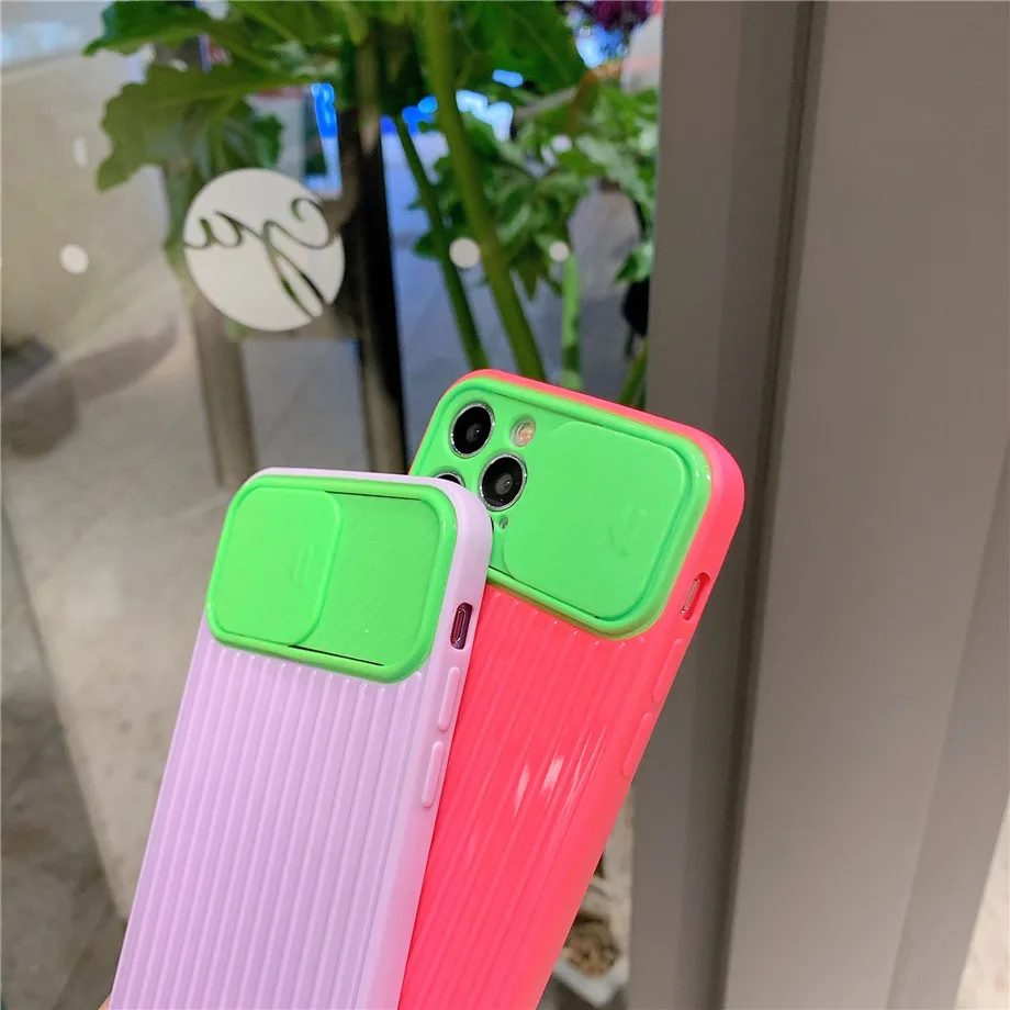 

Camera Lens Protection Phone Case For iPhone 12 Mini 11 Pro Max XR XS Max 8 7 Plus X Splice Color Soft TPU Back Cover