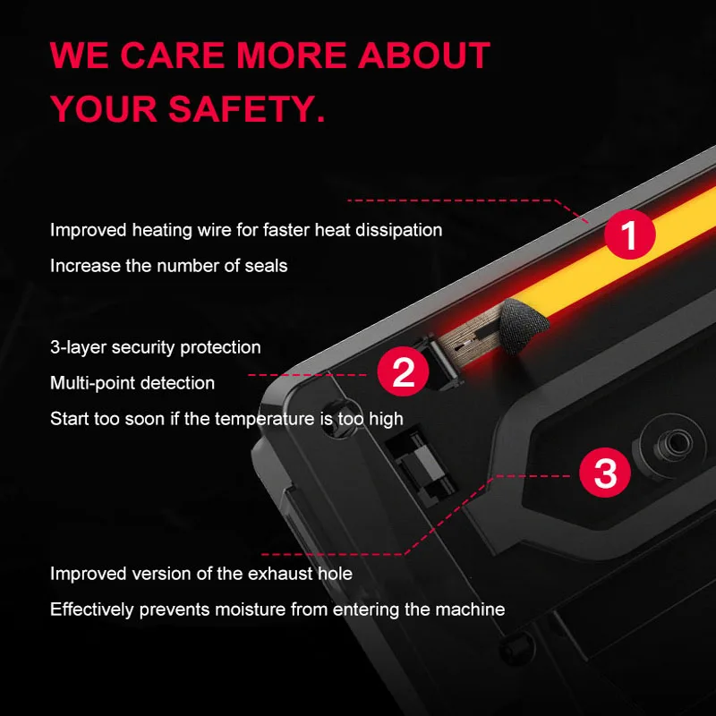 Электрическая Вакуумная упаковочная лента для кухни 110 Вт АБС пластик|Вакуумные