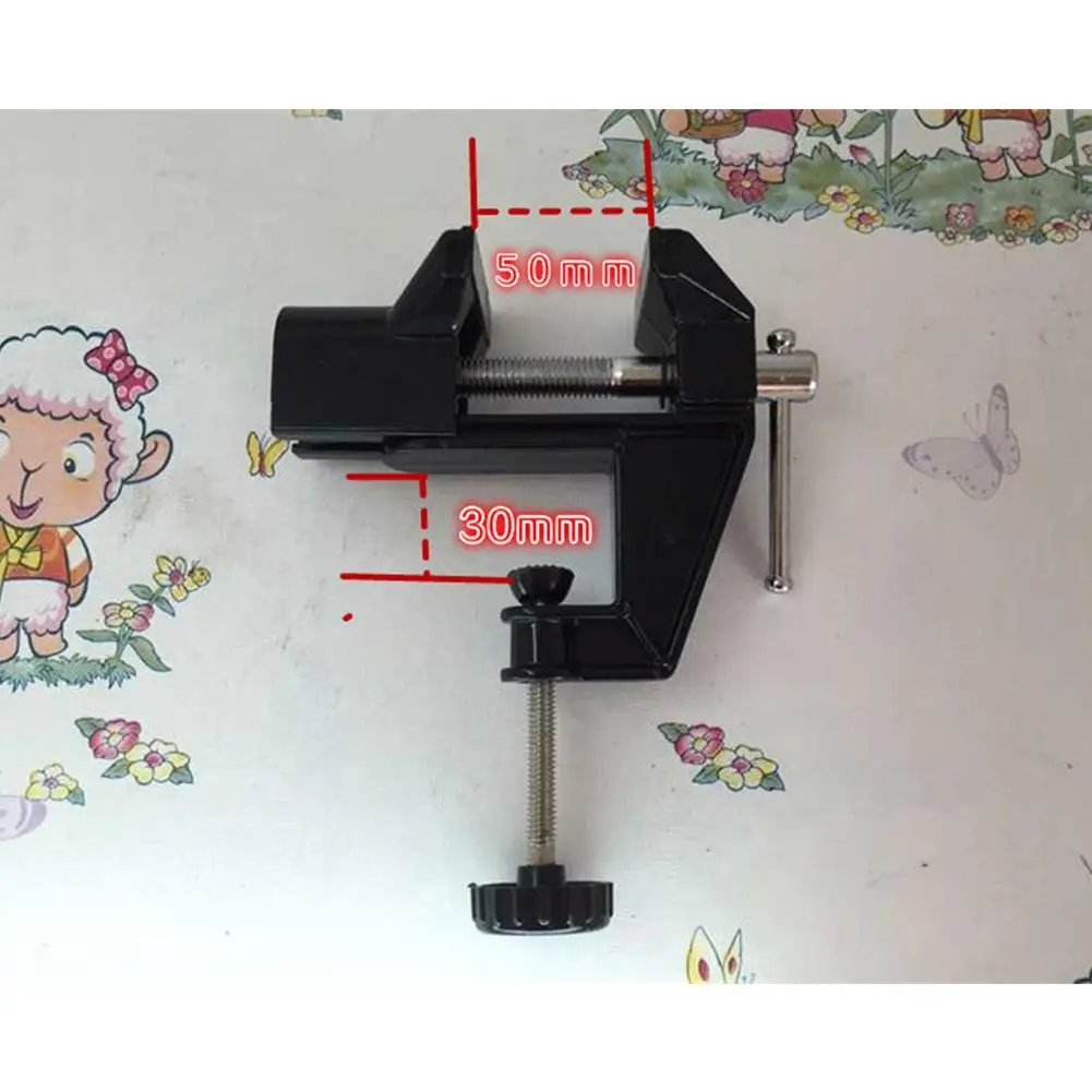 Алюминиевый сплав мини настольный вице верстак винтовой зажим тиски для DIY