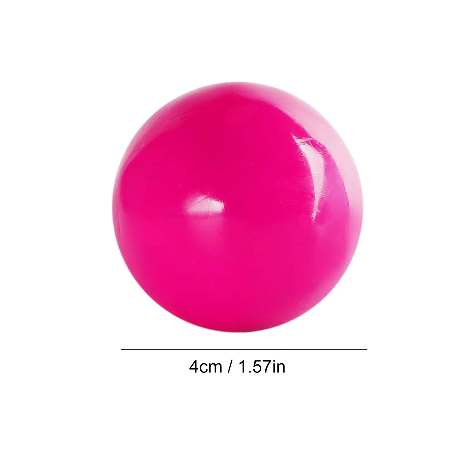

4cm Stick Wall Ball Squash Xmas Sticky Target Ball Decompression Throw Fidget Toy Kids Gift Novelty Stress Relief