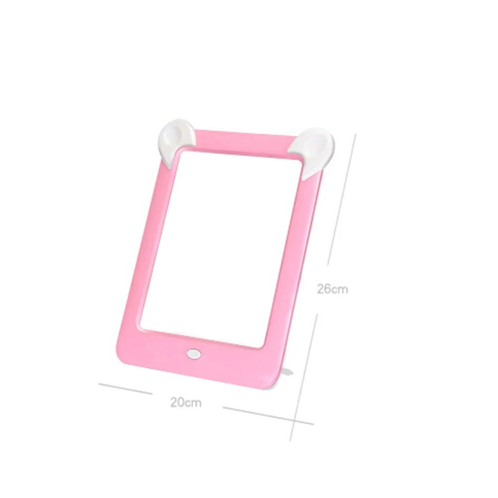 pink Игрушки для рисования Sketchpad волшебные светящиеся дети повторное использование создать искусство, которое светится написанием творческих блестящих 3D люминесцентных чертежей доска - Цвет: pink