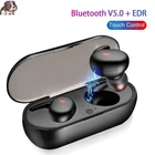 Новая индивидуальная модель TWS Bluetooth-совместимая гарнитура беспроводная бинауральная спортивная водонепроницаемая мини-гарнитура OEM 5,0 высокое качество