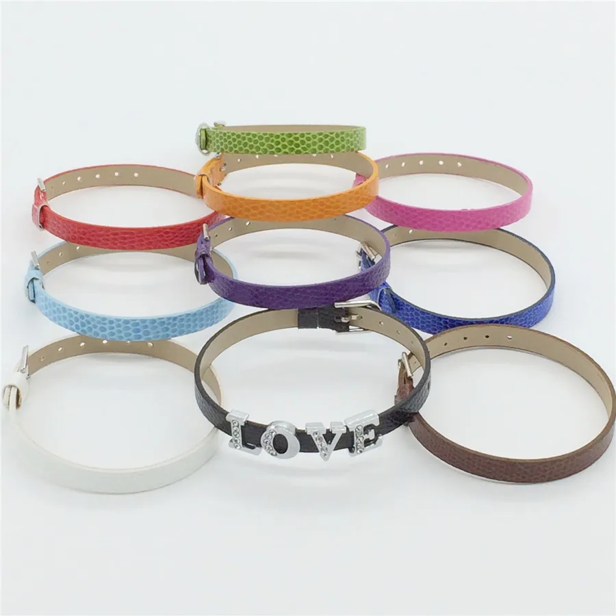 Змеиный браслет из искусственной кожи 8 мм | Украшения и аксессуары