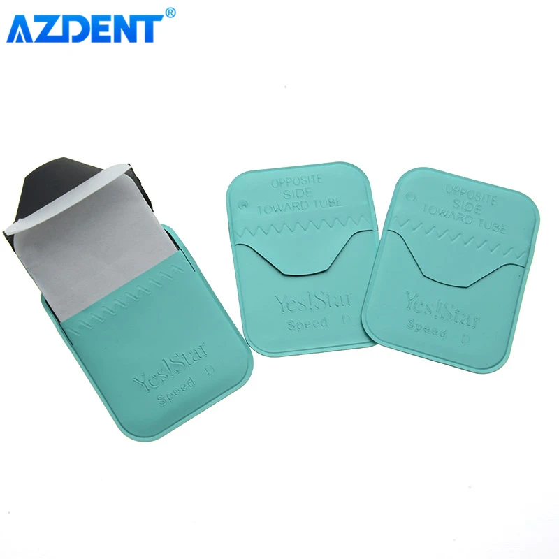 AZDENT 100pcs Dental X-Ray Film 3CM*4CM Barrier Envelopes for Reader Scanner Machine | Красота и здоровье
