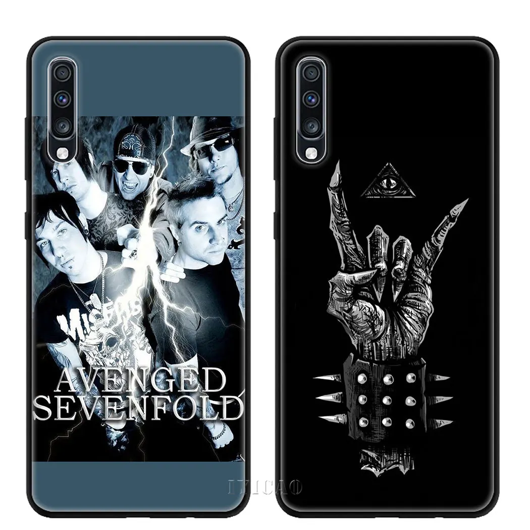 Avenged Sevenfold Мягкий силиконовый чехол для samsung Galaxy Note 8 9 10 Plus A50s A40s A30s A20s A10s TPU |