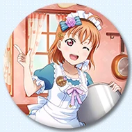 1 шт. 58 мм аниме Love Live!Sunshine! Aqours горничной милый охара Мари канань железная Кнопка