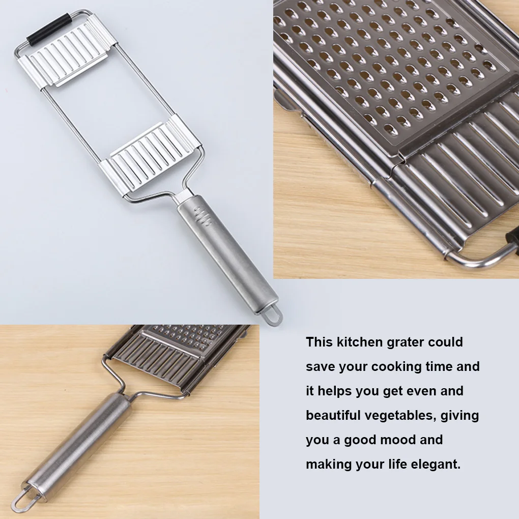 

Multi-purpose Vegetable Slicer Stainless Steel Grater Cutter Shredders Fruit Potato Peeler Carrot Grater Kitchen Accessories New
