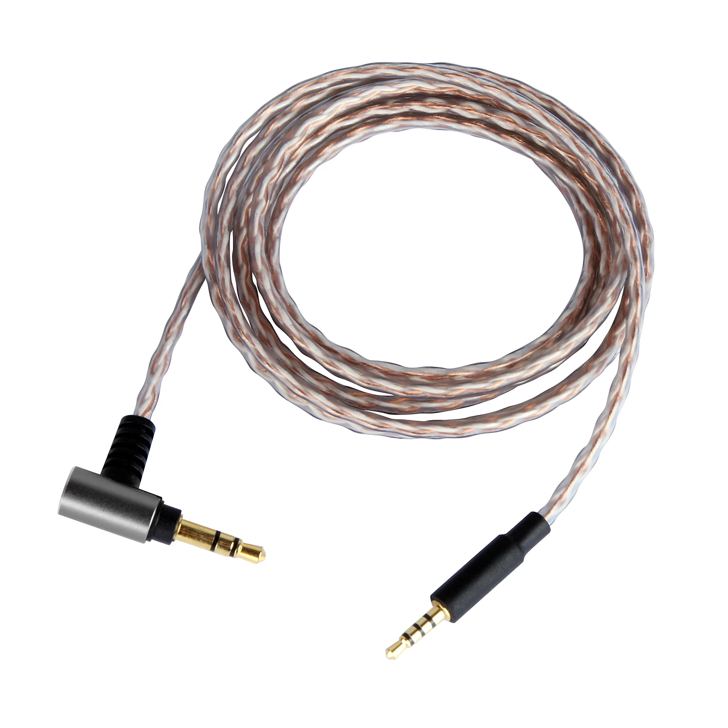

New! 4-core braid OCC Audio Cable For JBL EVEREST 300 700 310GA 710GA 310 710 On-ear Elite headphones