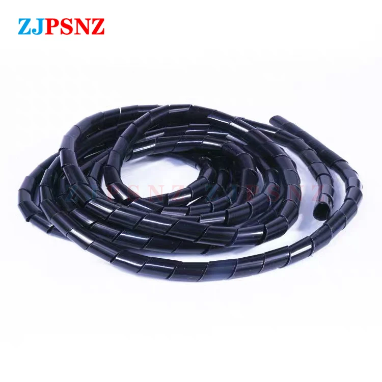 Спиральная оболочка для кабеля защитная шнура прочный органайзер проводов ПК