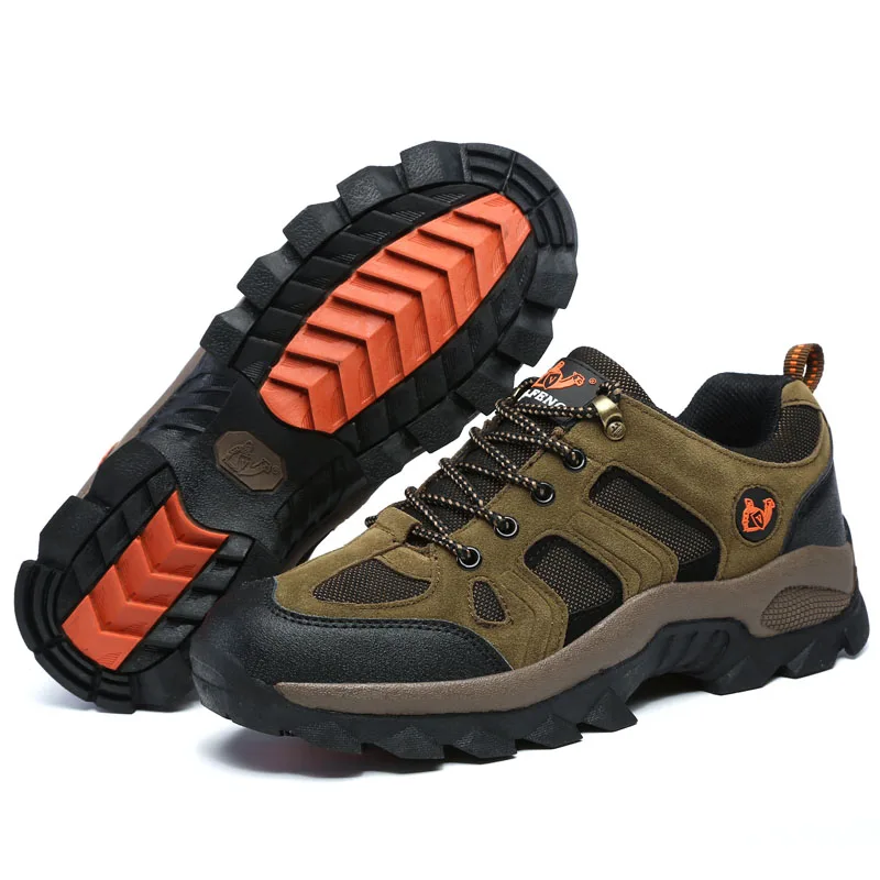 Men Women Outdoor Sports Hiking Shoes Winter Breathable Mountain Climbing Footwear Summer Fall Couple Trekking Sneakers Classic