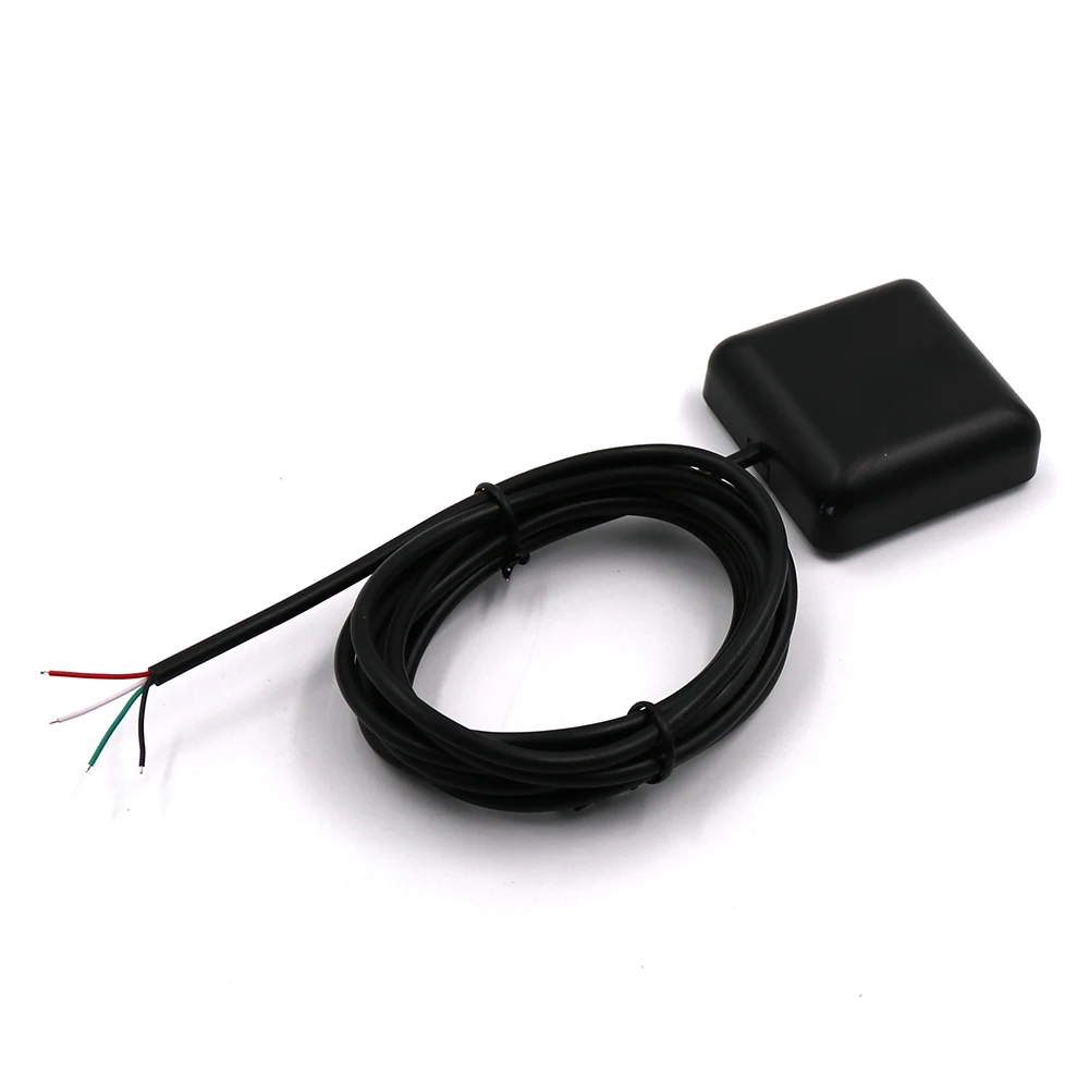 BEITIAN 5 0 V TTL 4 кабель: Красный VCC зеленый RX белый TX Черный GND Двусторонняя лента GPS