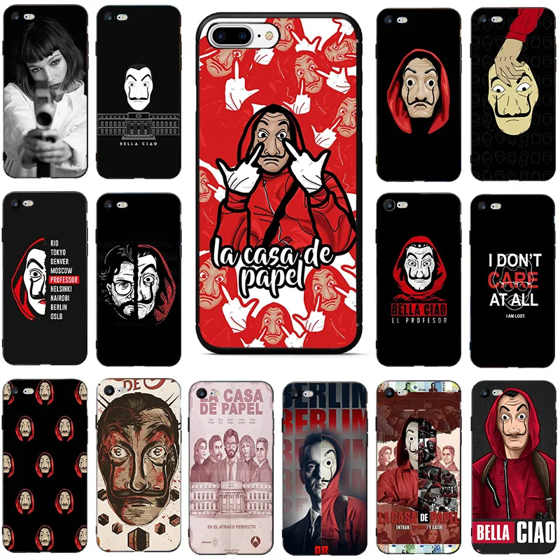 

Spain TV Money Heist House Paper La Casa de papel nairobi Phone Case For iPhone 5 5S SE 2020 6 6s 7 8 plus X XR XS MAX 11 11PRO