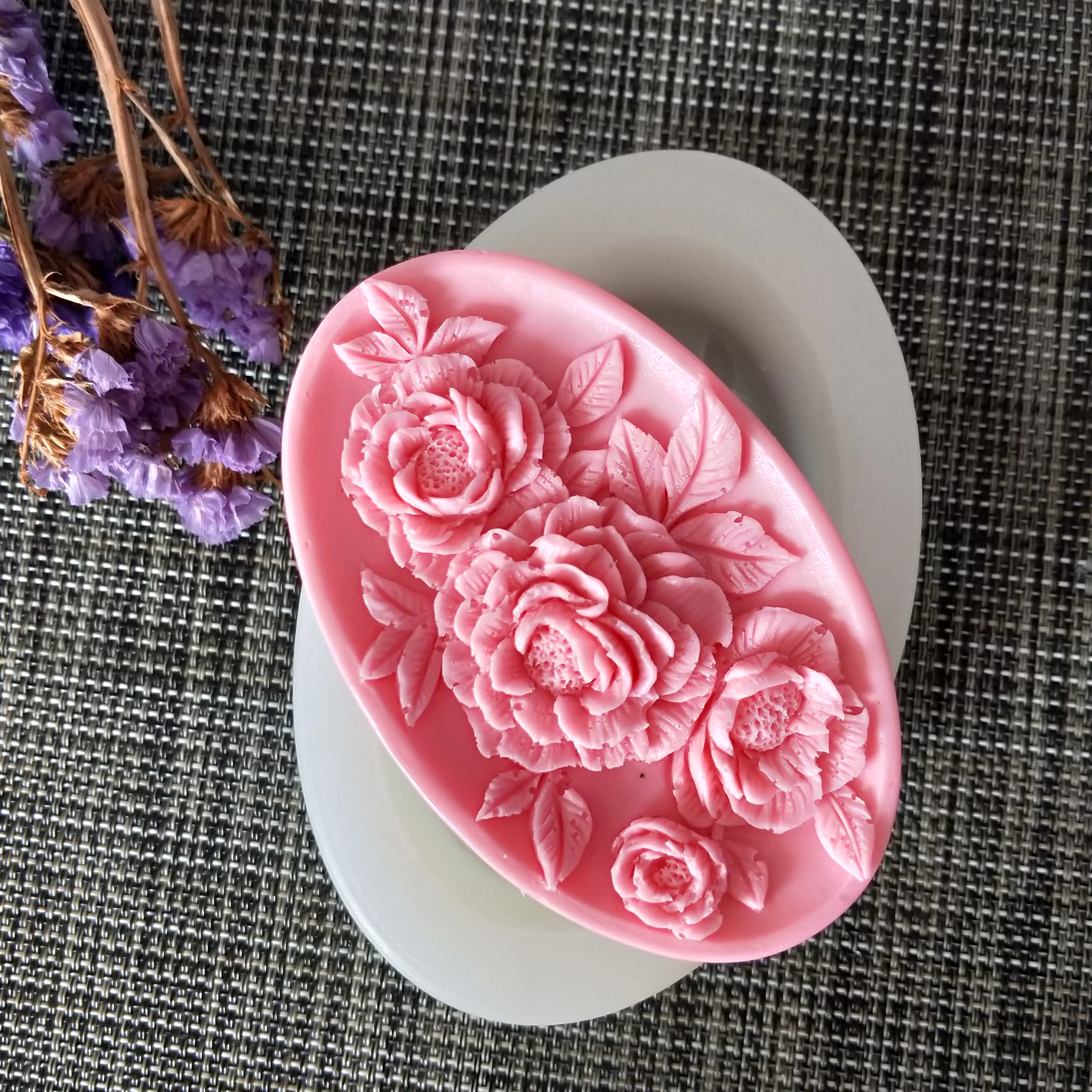 HC0141 PRZY силиконовая формочка в виде цветов формы для мыла гипсовая форма шоколада