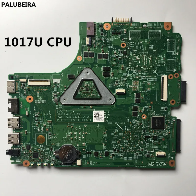 PALUBEIRA 12204-1 для DELL INSPIRON 3421 5421 Материнская плата ноутбука 1017U Процессор CN-0PTNPF 0PTNPF 5J8Y4