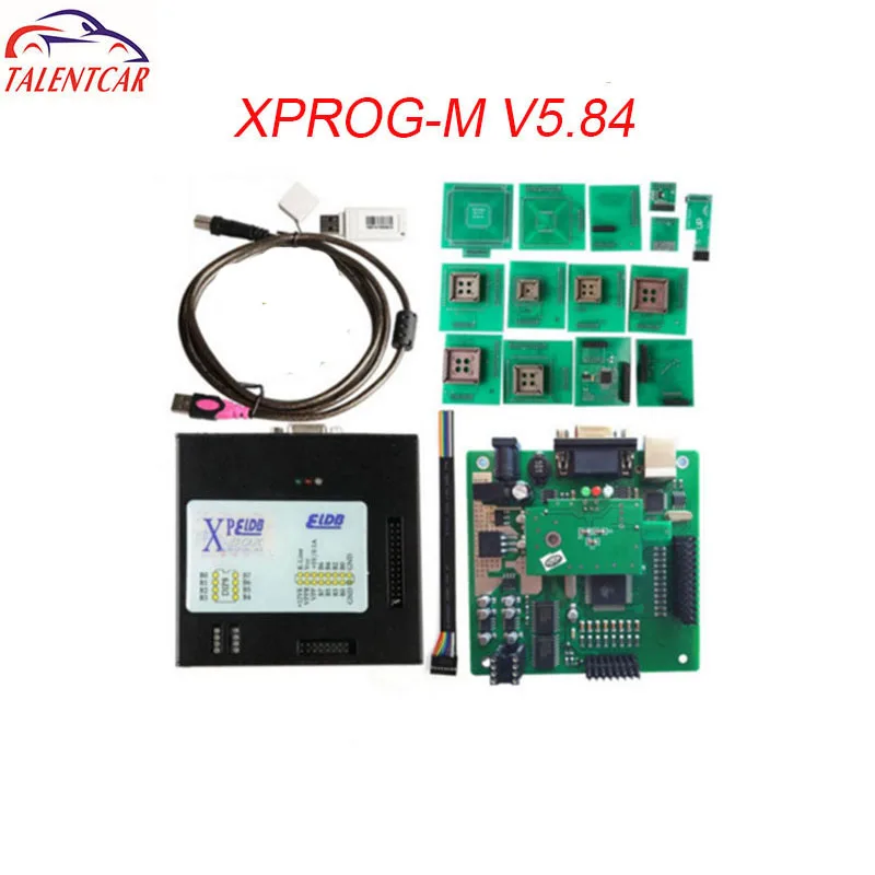 Самая последняя версия Xprog m 5 84 Авто ECU программист XProg Box V5.84 выше чем 72 60