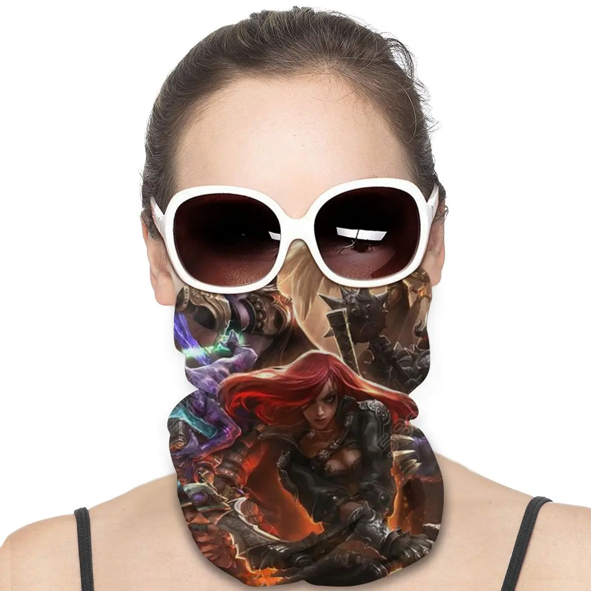 

League of Legends Variety Face Scarf Scarf Print Men and Women Face Scarf Accessories Scarf Face Face Scarf