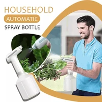 900ml usb rechargeable electric spray bottle watering tool for flower plant water cans garden electric shower watering