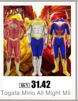 Аниме Boku No Hero Academy My Hero Academy All Might костюм косплей боевой костюм Хэллоуин зентай Детский комбинезон боди