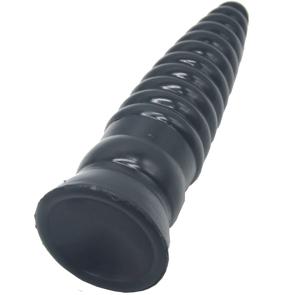 NNSX спиральная оболочка Анальная затычка Для женщин мужчин силиконовый дилдо