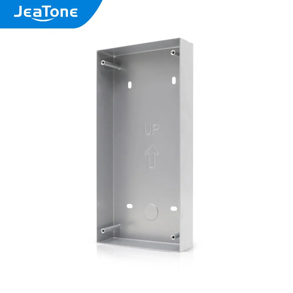 Jeatone Video Doorbell 84218 Iron Box (Surface) and Rain Cover Adapts to Surface Mounting with Protective