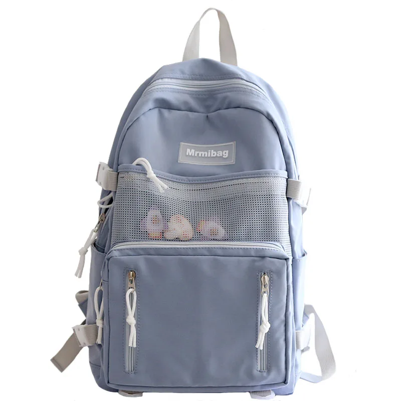 

Mori Large Capacity Men Women Backpack Female Fashion School Bag for Teenage Girls Boys Middle School Students Bookbag Fresh