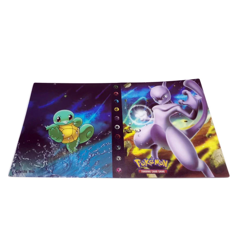 Only Album-E Pokemon 240 шт. держатель карт Детские Альбомы для детей Коллекция альбом книга Игра коллекционная карточка игры покемон - Цвет: Only Album-E