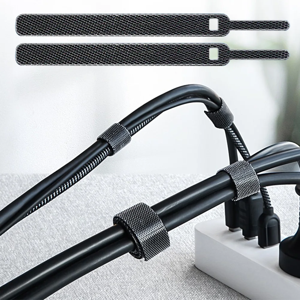

10/20/40/80Pcs Reusable Cord Organizer Holder Fastening Cable Ties Straps For Earbud Headphones Phones Wire Wrap Management