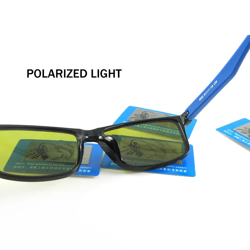 Поляризованные очки ночного видения мужские для вождения специальное ночное