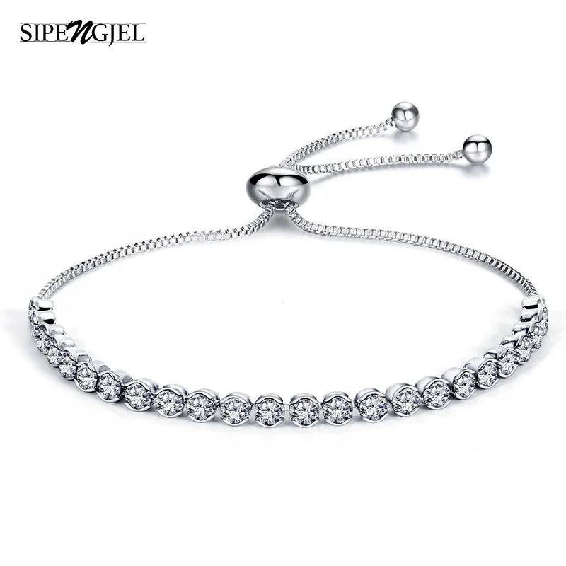 Мода кубического циркония теннисный браслет персонализированные соты Бохо