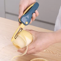 2 in1 multi function foldable double head paring knife peeler slicer knife blade sharp for potato fruit home kitchen grater