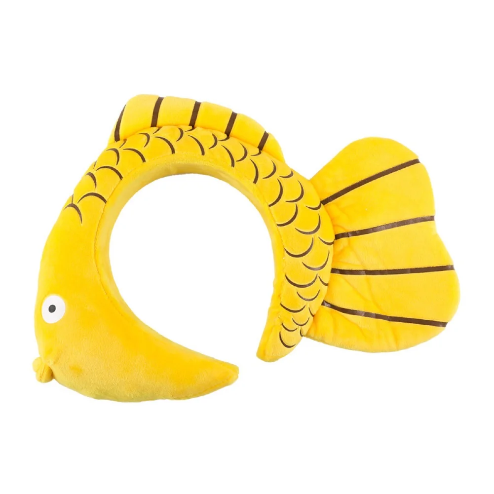 

Women Cute Cartoon Carp Plush Face Wash Hair Band Headband Head Accessory Decor Headband Hair Band Headband Headwear Headband